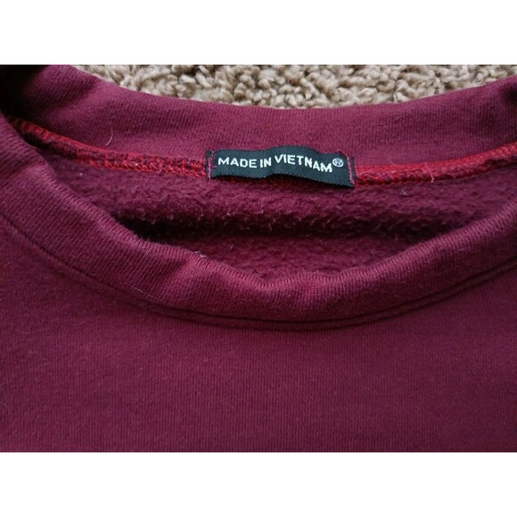 Harvard University Sweatshirt Women’s XL Burgundy Long Sleeve - Picture 3 of 7
